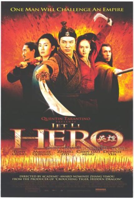 Alternate Cut For Jet Li Vs Donnie Yen Fight In Zhang Yimou's HERO Screened